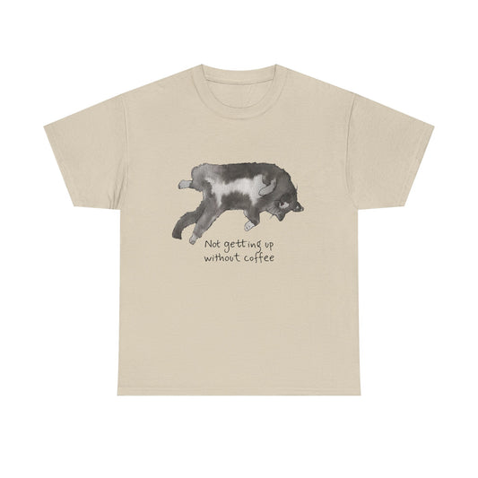 Cat & Coffee T Shirt