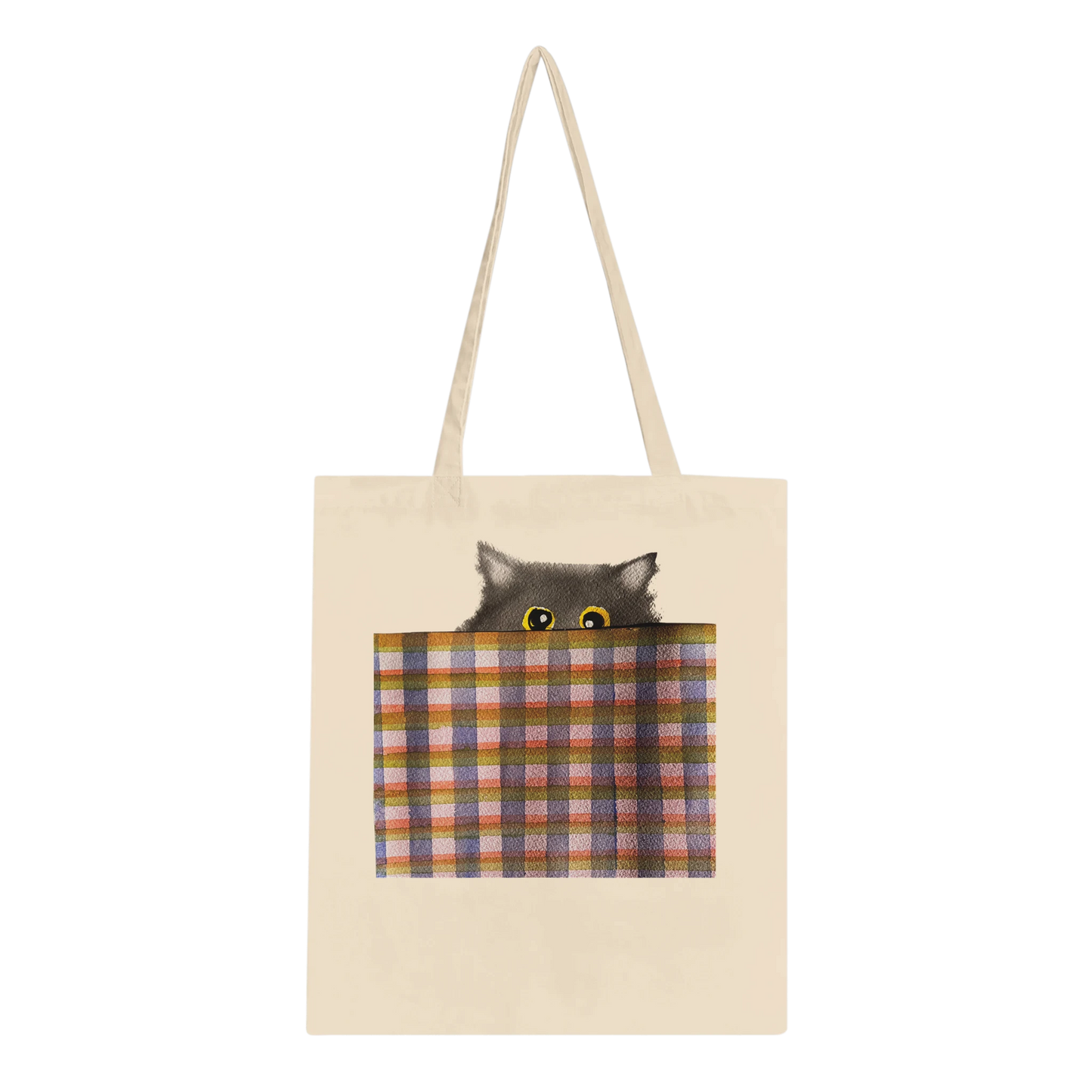 Kitty in the Tote Bag