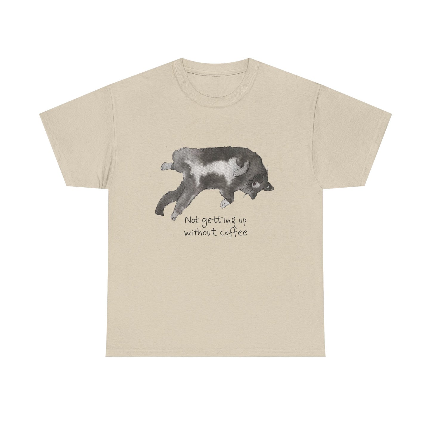 Cat & Coffee T Shirt