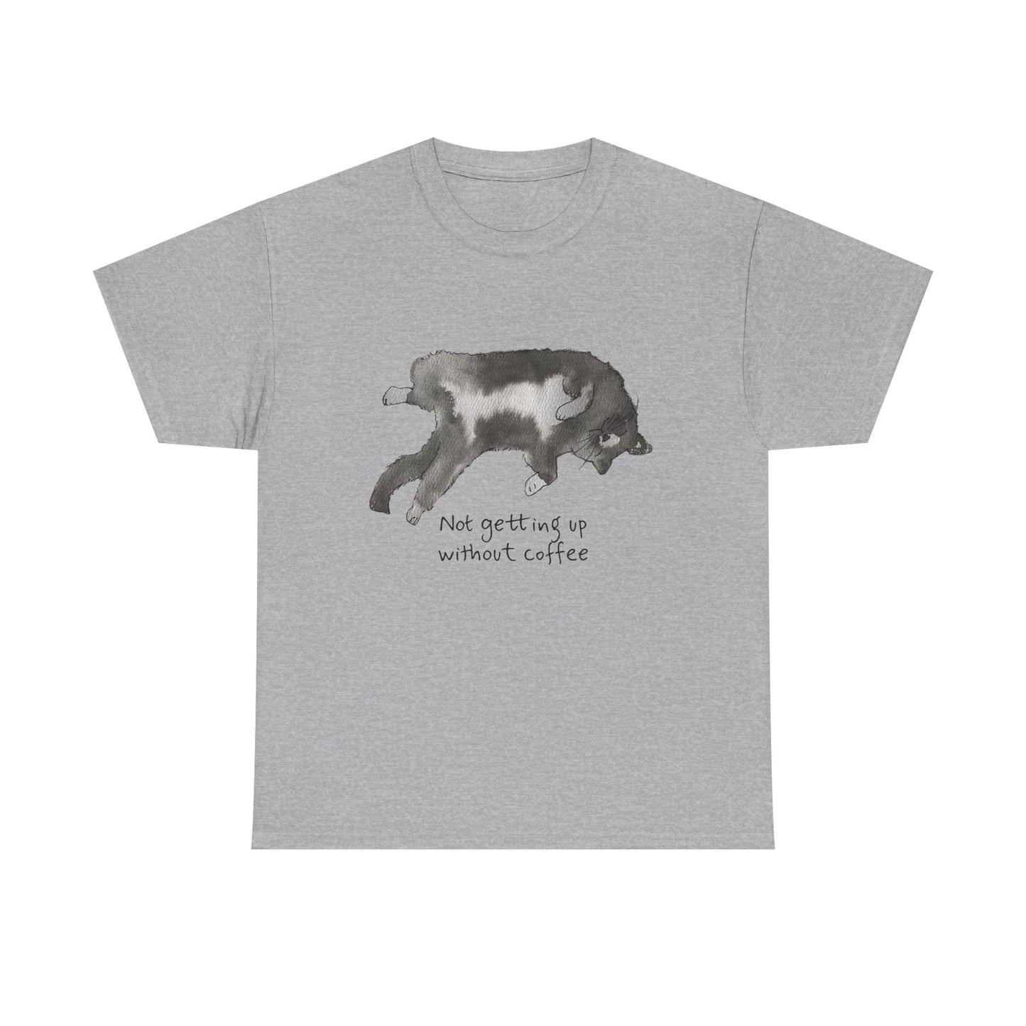 Cat & Coffee T Shirt