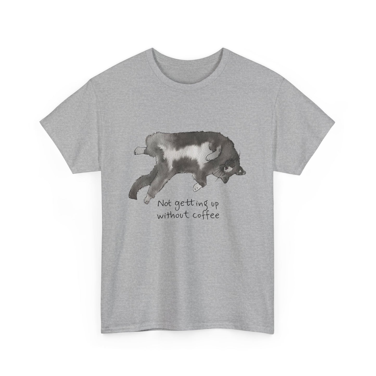 Cat & Coffee T Shirt