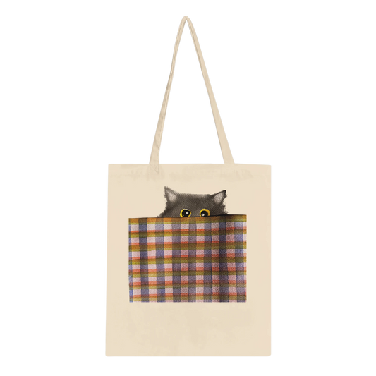 Kitty in the Tote Bag